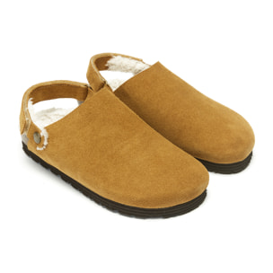 Sabot Mandèl Suede Whisky