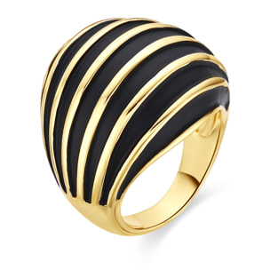Anillo Belin acabado oro amarillo 18k