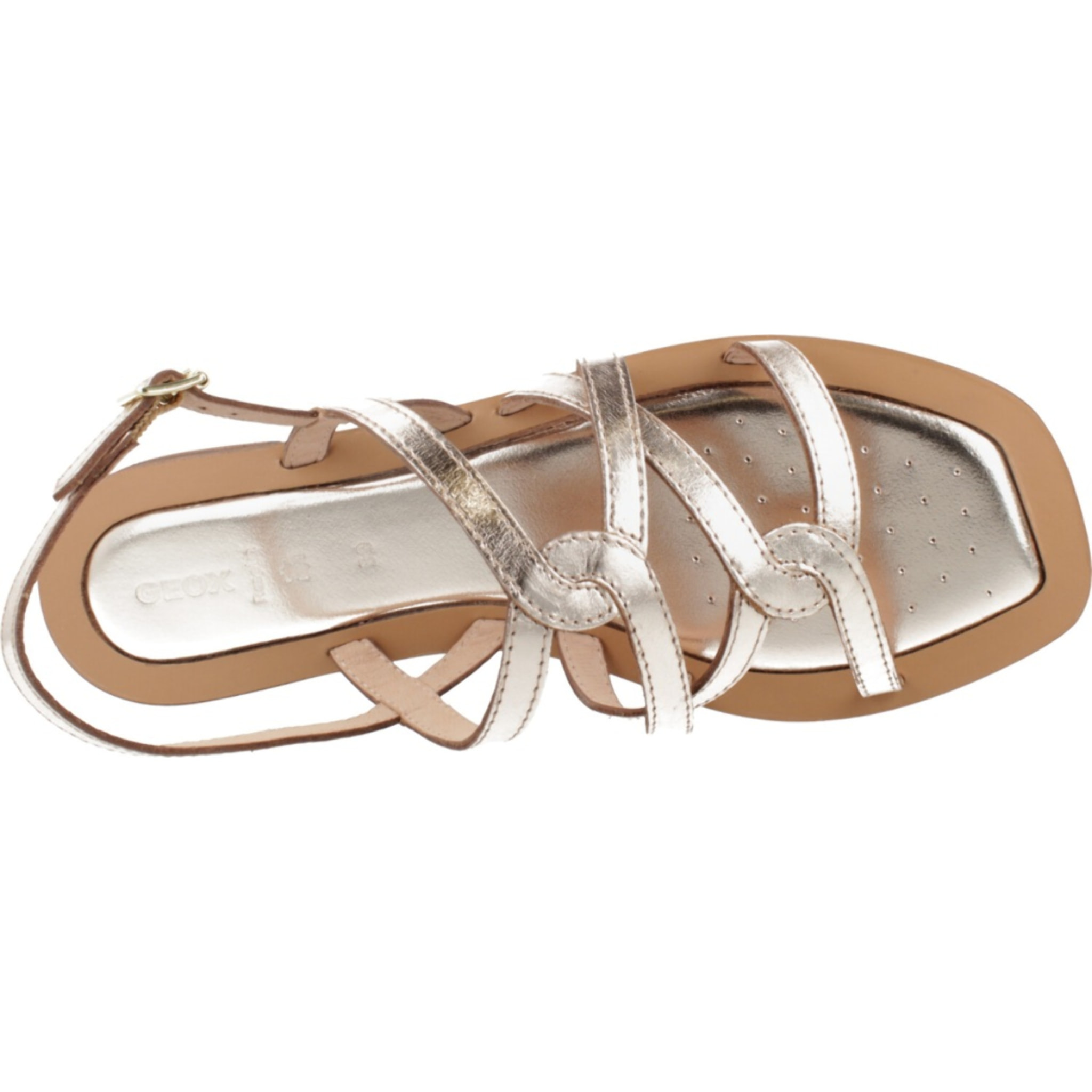 Sandalias Mujer de la marca GEOX  modelo D55YFA ORO