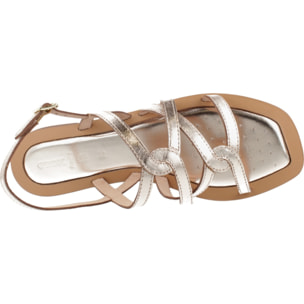 Sandalias Mujer de la marca GEOX  modelo D55YFA ORO