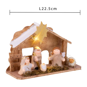Nativita - Pezzi 2 - 22,5xH15,5x8,5cm - Bianchi Dino SpA