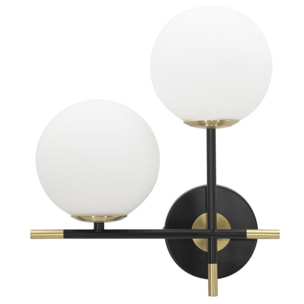 LAMPADA DA MURO DARKY DOUBLE CM 30x17x35