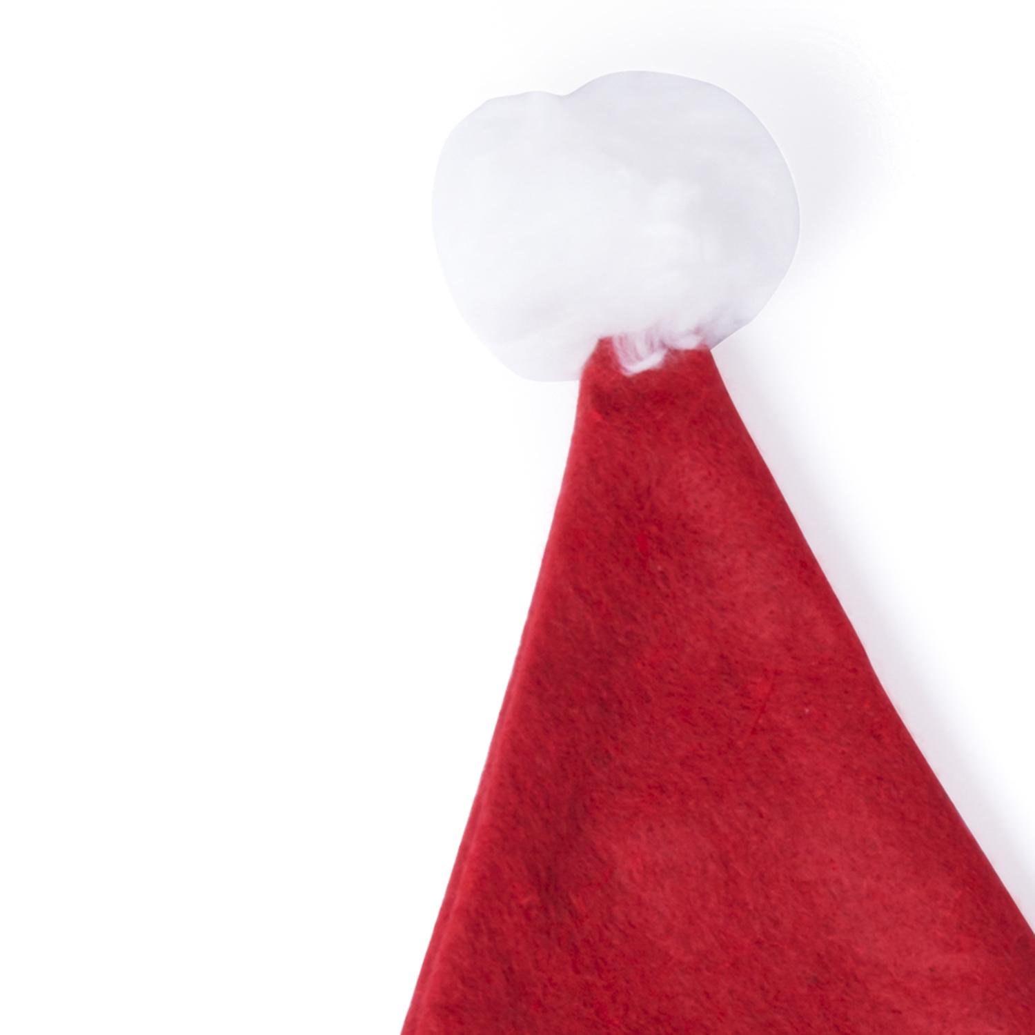 RUPLER Cappello da Babbo Natale per bambini. Striscia frontale per decorare, include 5 pastelli.