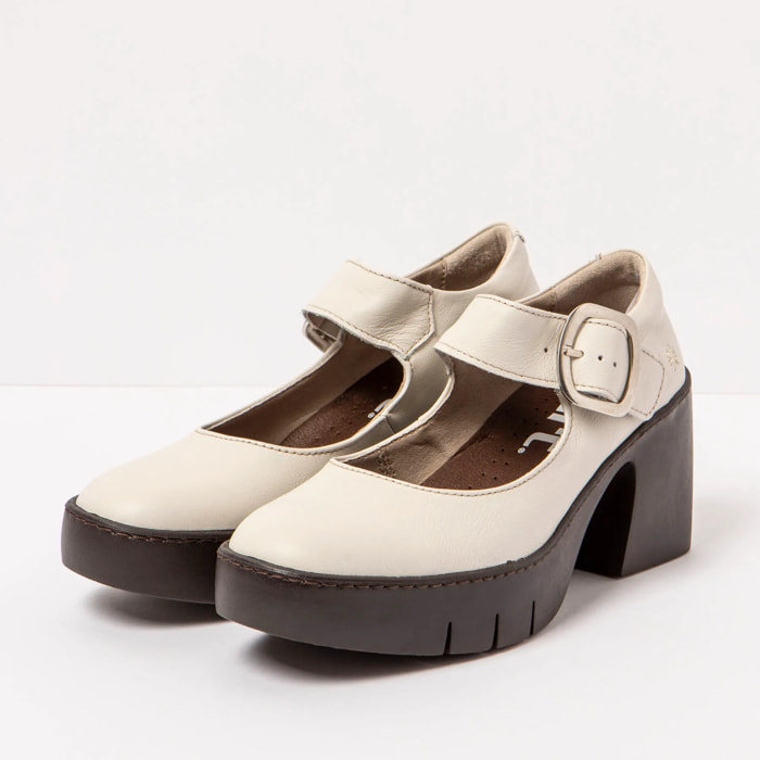 Zapatos con tacón 1653 NAPPA CREAM/SOFIA color Cream