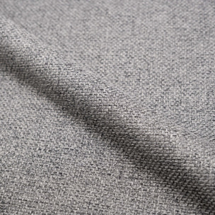 Lot de 2 chaises en tissu chiné gris clair - Karl