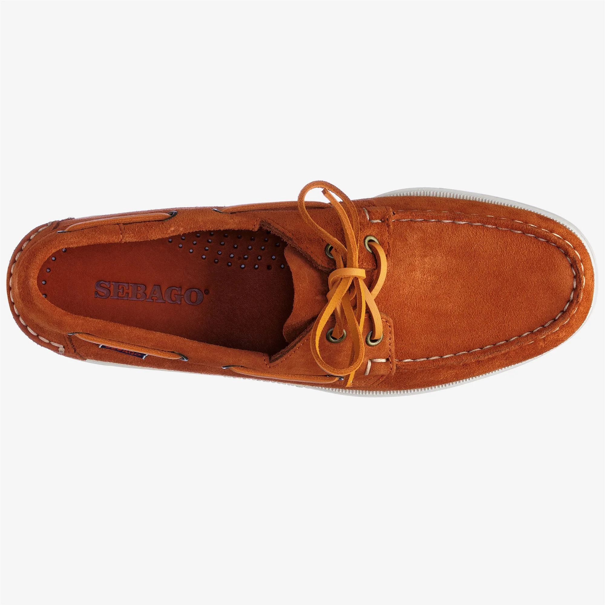 Sebago - Docksides Uomo Marrone - Portland Flesh Out