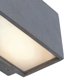 FORLIGHT APLIQUE IP44 ALMA E27 15 CEMENTO
