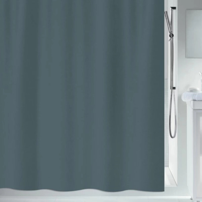 Rideau de douche Polyester PRIMO Gris Anthacite Spirella