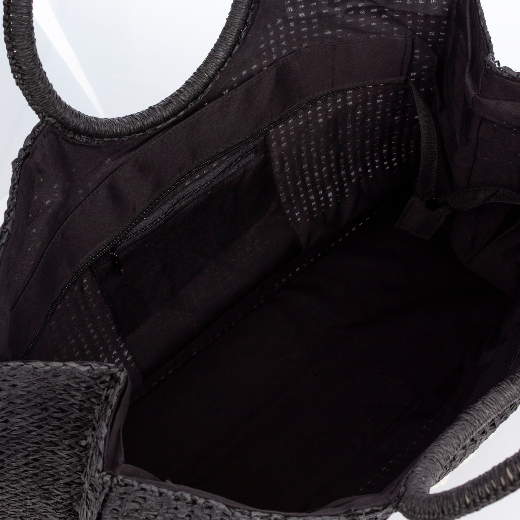 Bérgamo Bolso de mano Mujer. Fabricado en paja trenzada diseño "Summer".