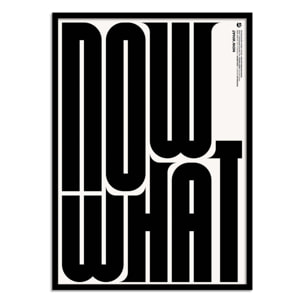 Affiche - Now what - Posterlad
