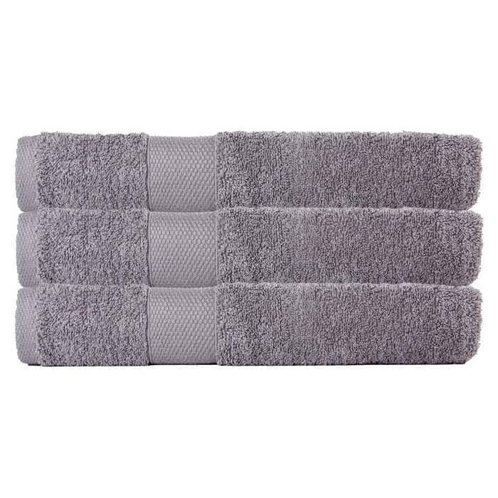 Lot de 3 serviettes éponge 500 gr/m2