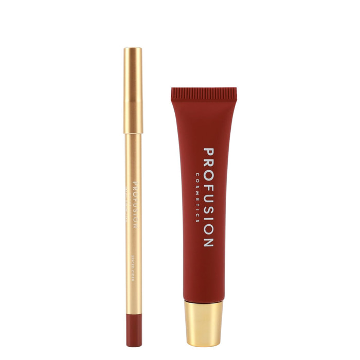 Cashmere Lips - Coffret Spiced Cider Crayon et Gloss