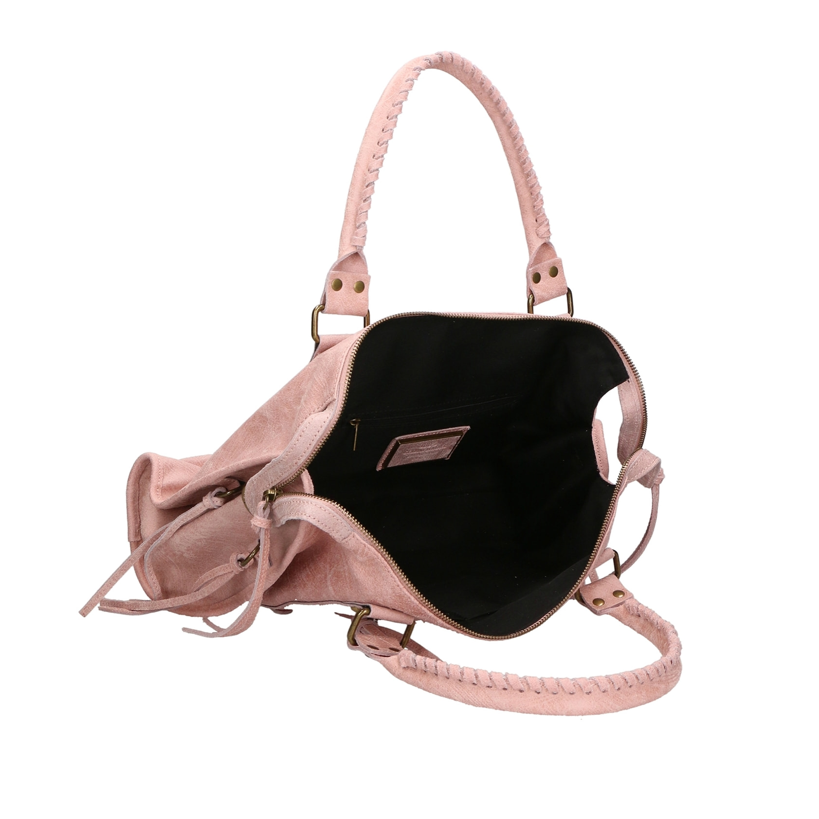 Borsa a spalla da donna - Modello Elara - Vera pelle - 41.0 x 28.0 x 13.0 cm