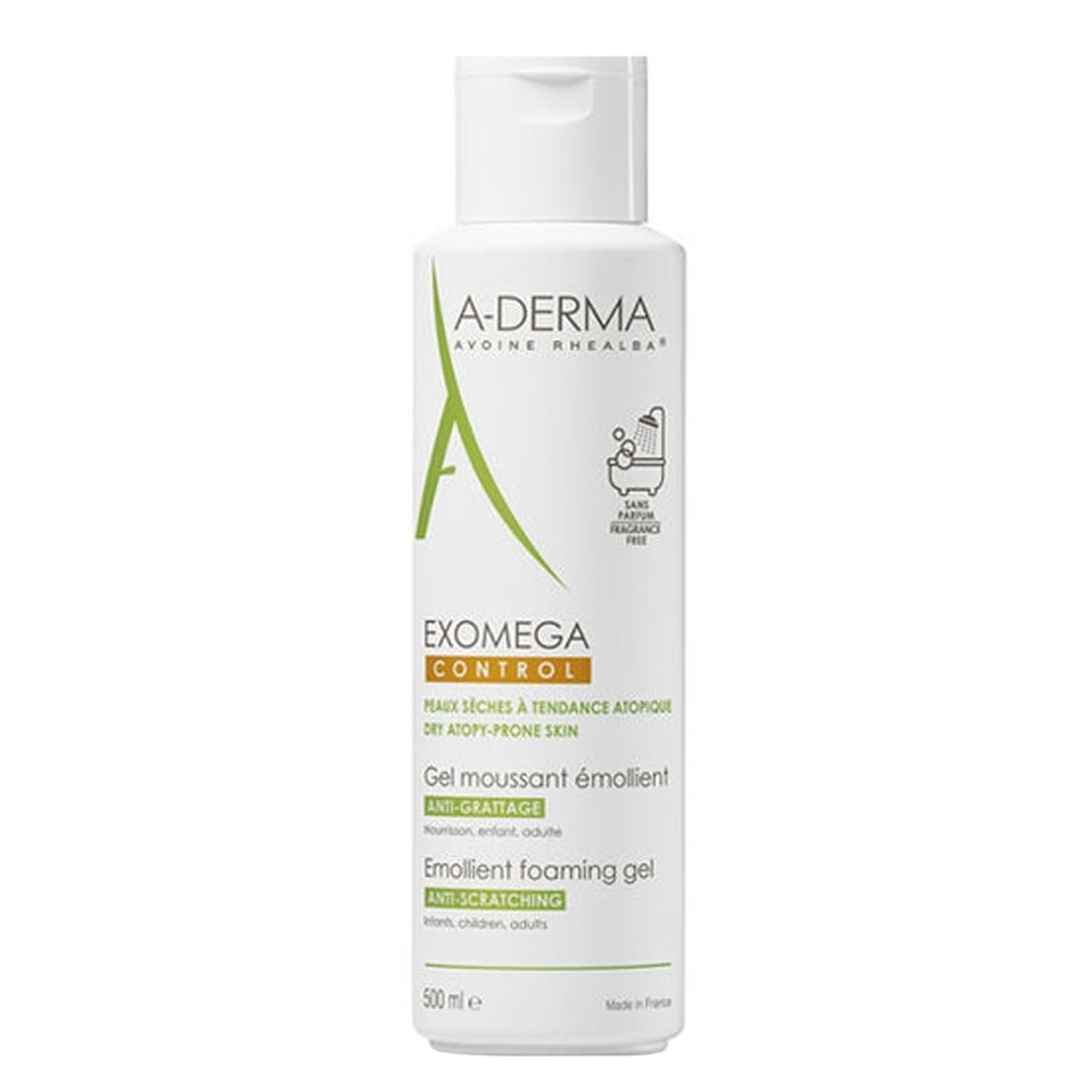 Exomega Control - Gel Moussant Emollient Anti-Grattage