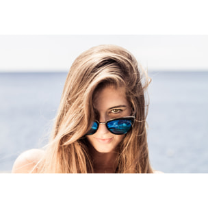 OCCHIALI DA SOLE OCEAN CAT EYE in nero