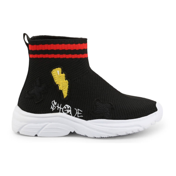 Zapatillas Sneaker para Niño- Shone 1601-005 Black/Red