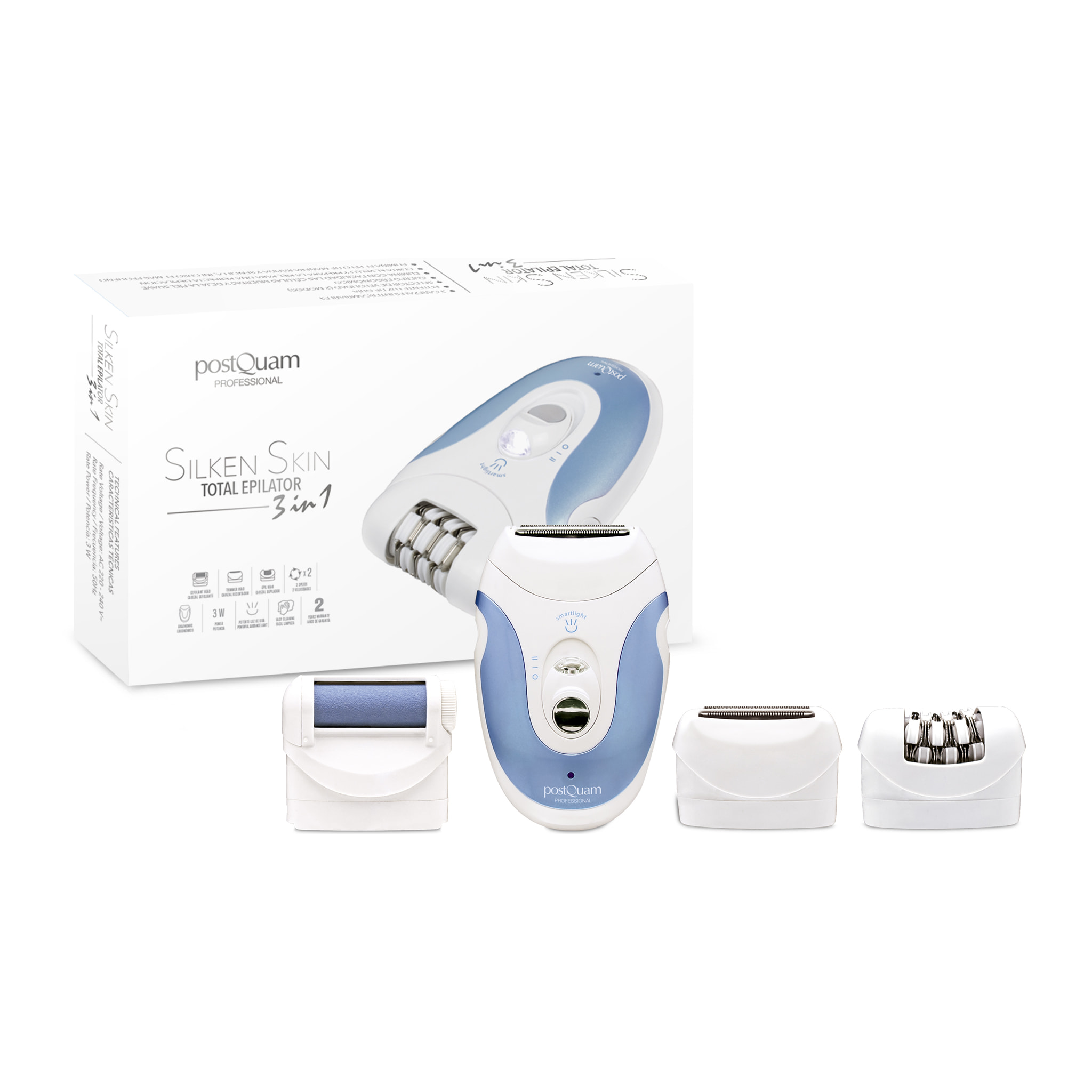 Depilatore Elettrico 3 In 1