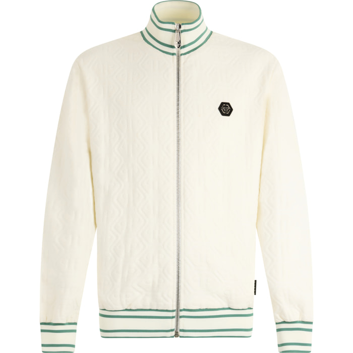 PHILIPP PLEIN Tracksuit Jacket Jacquard Monogram
