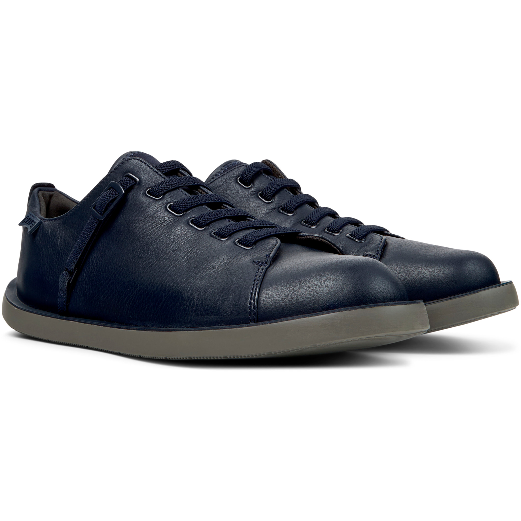 Scarpe stringate - CAMPER Wagon - Blu - Pelle liscia