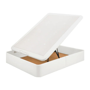 Canapé Polipiel de Luxe Blanco - Incluye Montaje