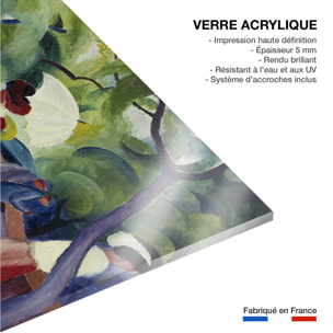 Tableau d'art classique Macke August Promenade Tableau plexiglas