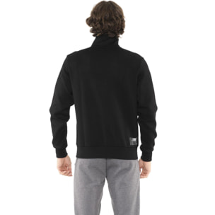 Sudadera de neopreno de invierno hombre Leone 1947 Tech,cuello alto y cremallera