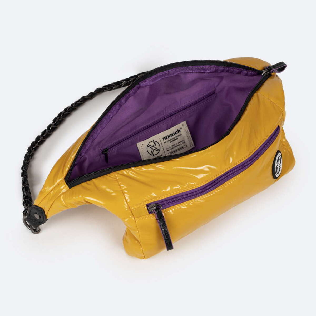 GLOSS RECYCLED FANNYPACK XL C/YELLOW
