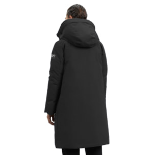 Abrigo para mujer ECOON Bayona Long jacket - Negro