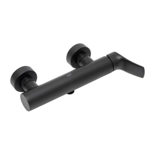 Infinitio mitigeur de douche monocommande mural, entraxe 150 mm, sans ensemble de douche, noir mat (SATBSINF268C)