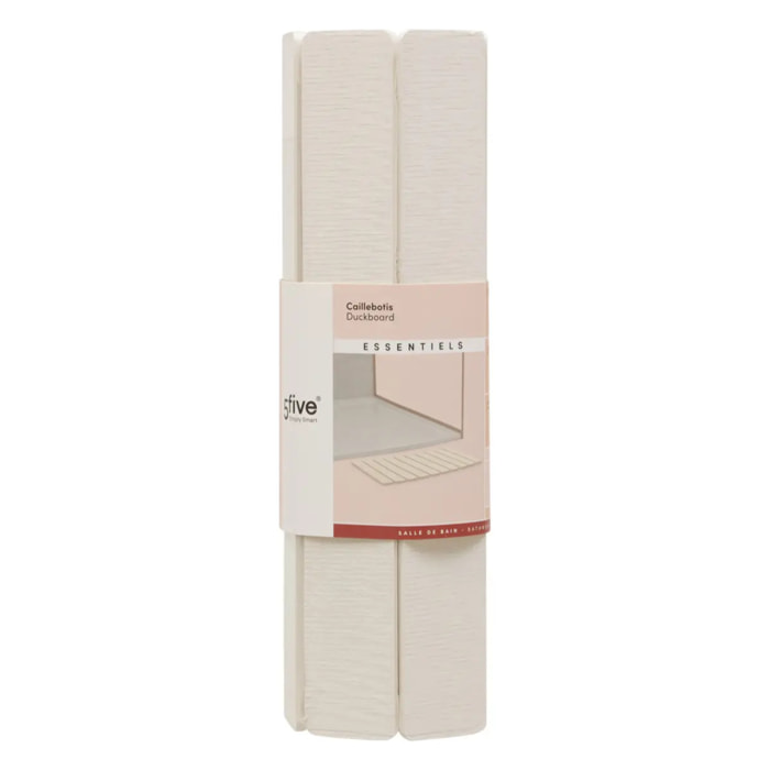 Caillebotis en diatomite 50x39cm beige