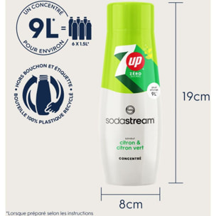 Concentré SODASTREAM 7UP FREE 440ML