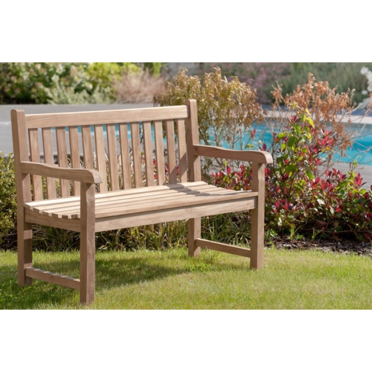 FUN - Banc de jardin Java en bois Teck
