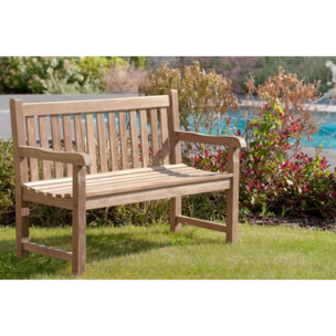 FUN - Banc de jardin Java en bois Teck