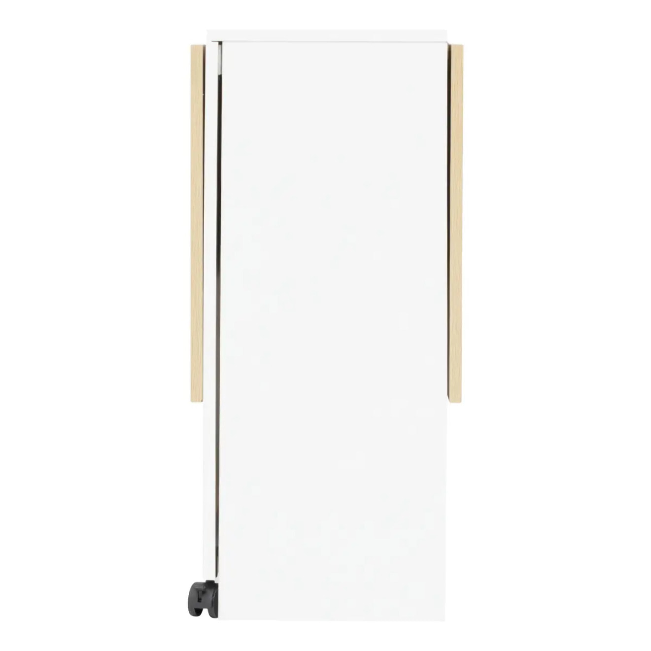 Table pliante 4 places Eat up blanc et bois