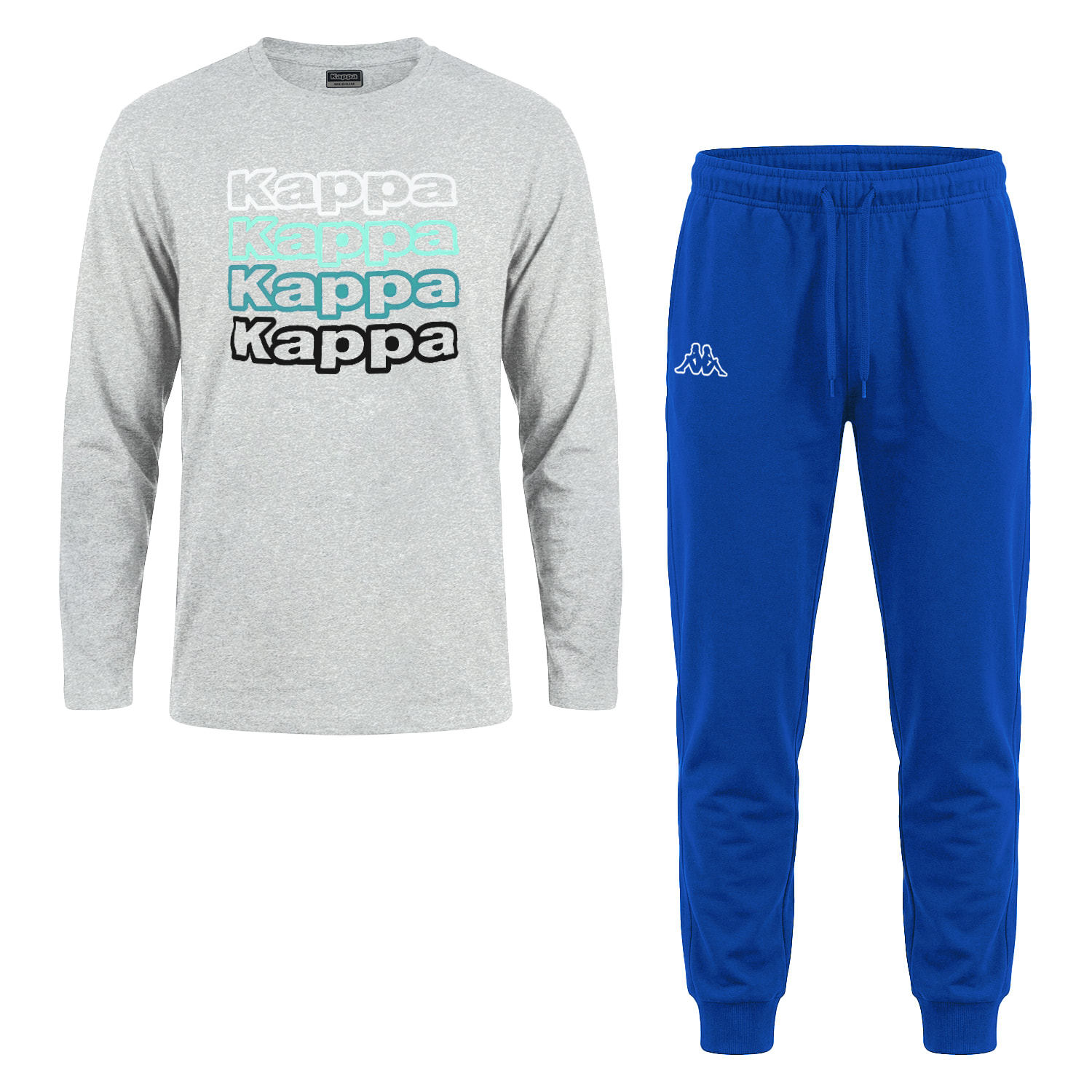 Pigiama Lungo Uomo KAPPA Cotone Leggero