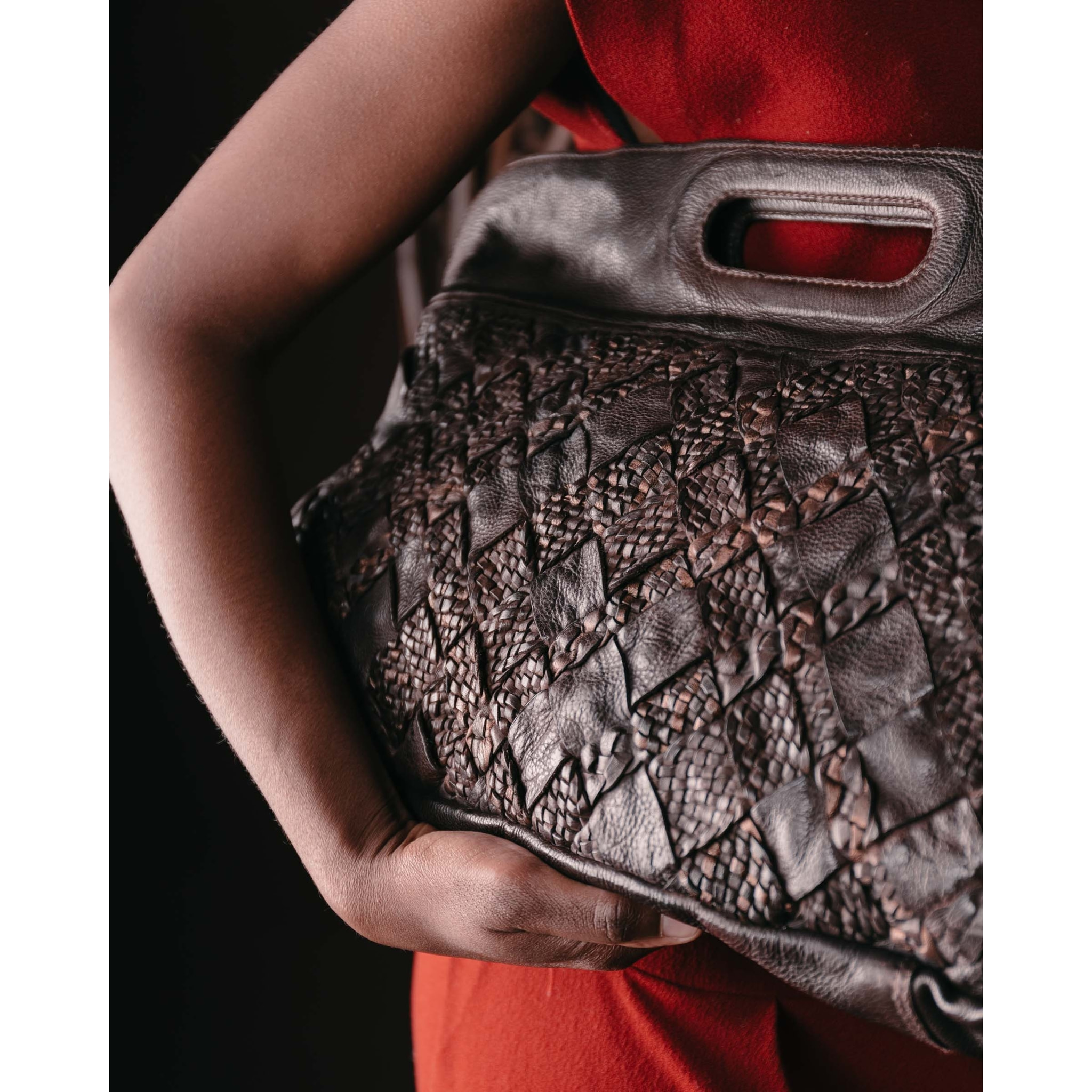 Bolso de hombro BIBA Kanab de piel