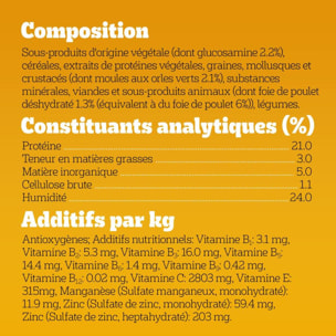 PEDIGREE Aliments Complémentaires Entretien des articulations pour chien 2x180g