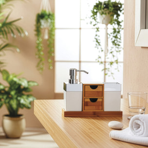 Set d'accessoires de bain KEA Bambou & PS MSV