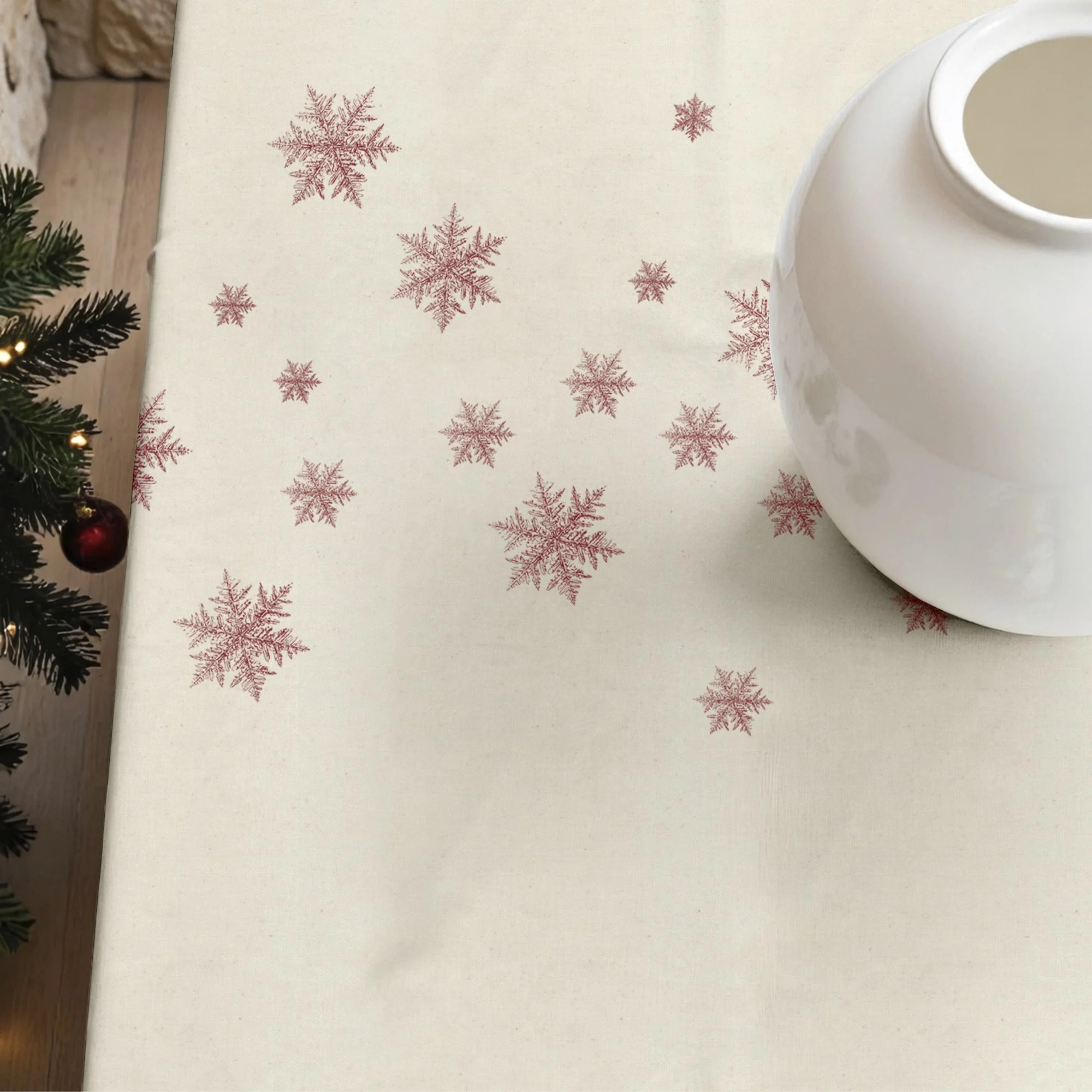 Nappe anti-taches Christmas toile vp-101