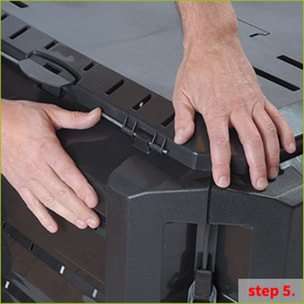 Compostador  Compogreen  Negro,