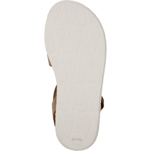 Sandalias - CAMPER Miko - Marron - Cuero liso