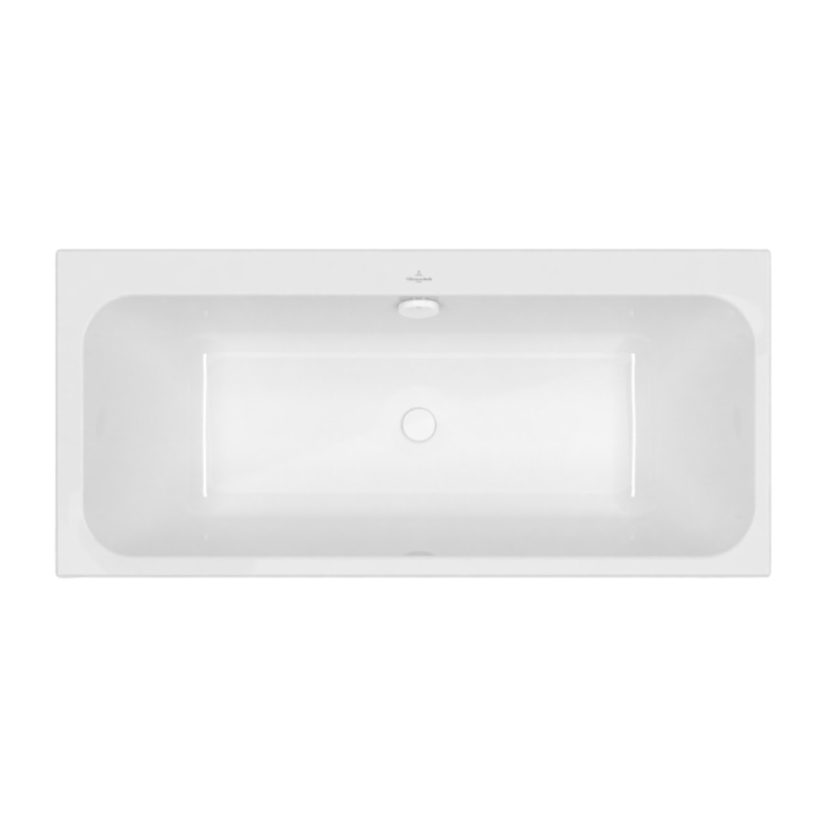Baignoire droite 150 x 70 VILLEROY & BOCH Architectura + Vidage de baignoire WIRQUIN blanc