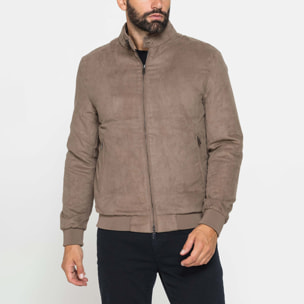 BOMBER IN ECOPELLE SCAMOSCIATA