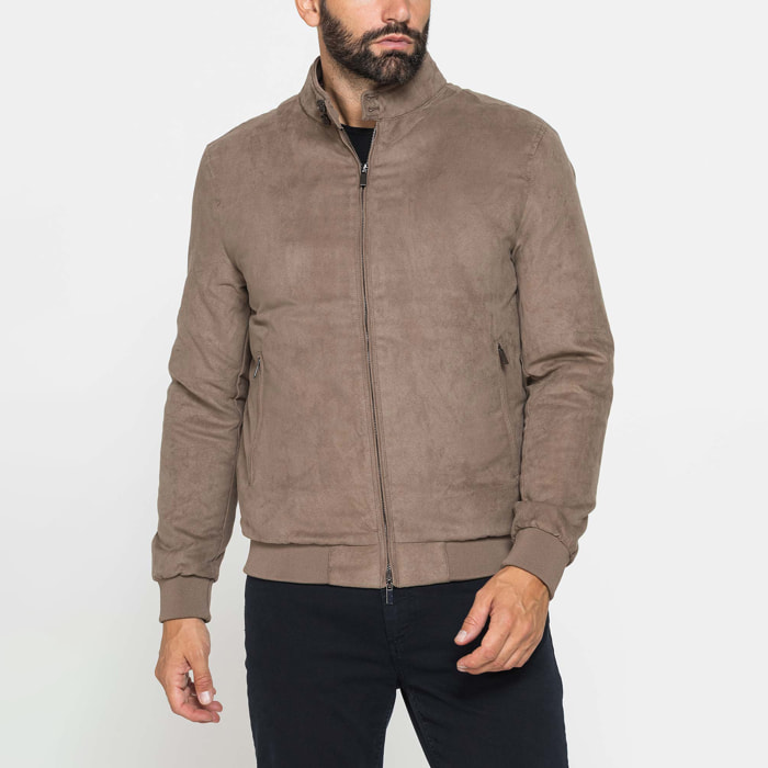 BOMBER IN ECOPELLE SCAMOSCIATA