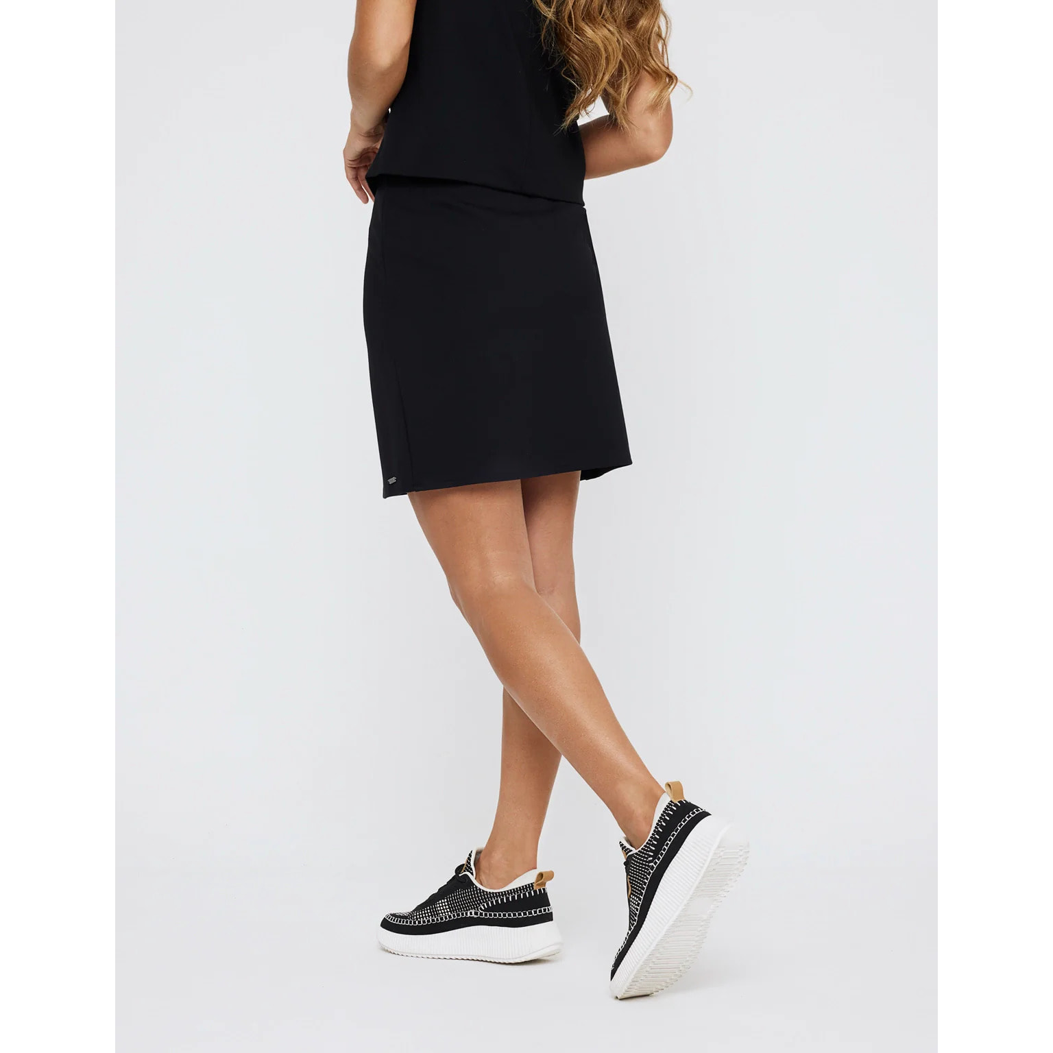 Falda Mini Negro - Cerile