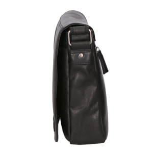 Borsa a tracolla unisex In Vera pelle Made in India 30x27x4 cm