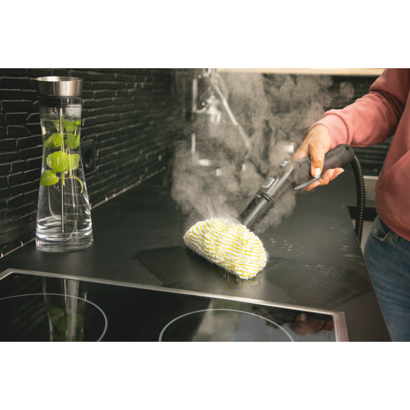 Nettoyeur vapeur Karcher SC 4 EasyFix *EU - Pression 3.5 bar- Débit vapeur 40 g/min- autonomie illimitée