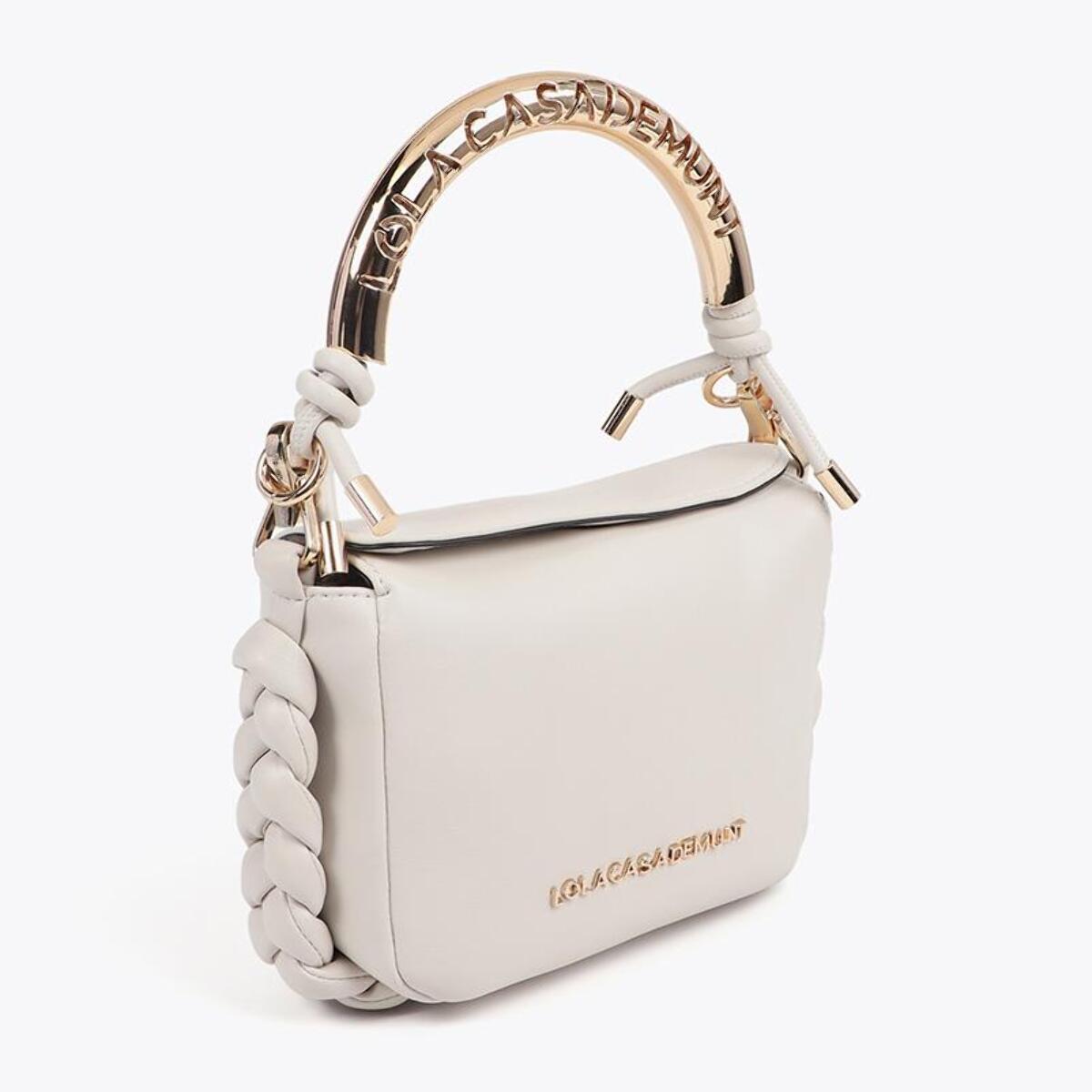 Mini tracolla personalizzata con manico in metallo