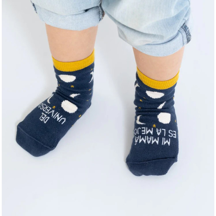 Mini calcetines "Mi mamá es la mejor del universo"