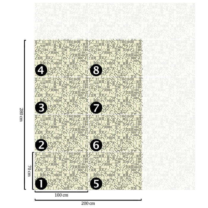Carta da Parati Domino